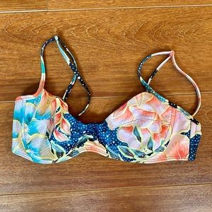 Mara Hoffman Lua Underwire Bikini Top Size M
